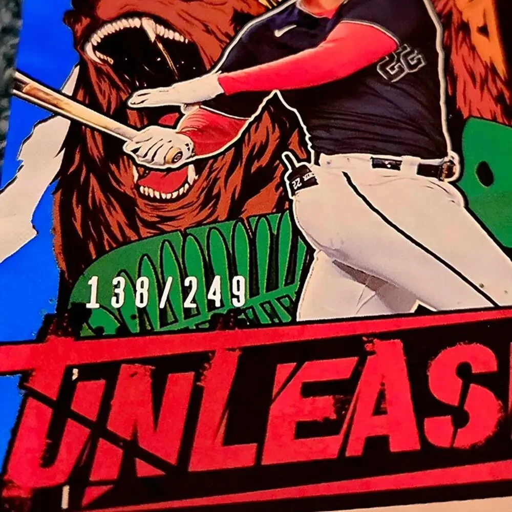 Juan Soto Unleashed Blue Prizm Insert 138/249 New York Mets Star